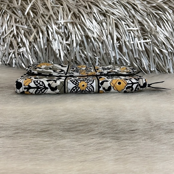 VERA BRADLEY Go Wild Travel Jewelry Case Folio Book Yellow Black White 2013 - Picture 4 of 16